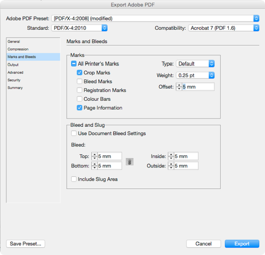 Adobe InDesign - exportar em PDF